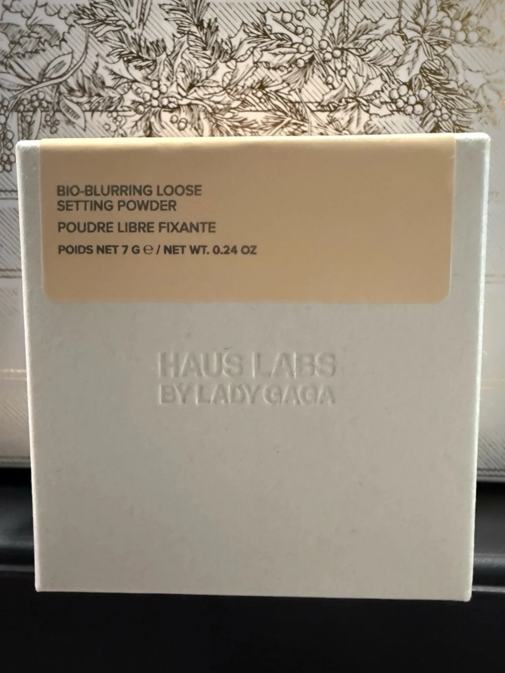 Haus Labs by Lady Gaga Bio-Blurring Loose Setting Powder/Neutral Peach/NIB